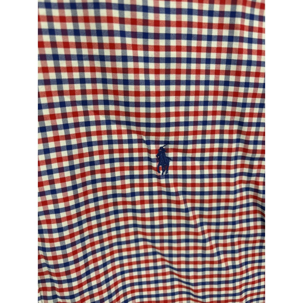 Ralph Lauren Men's Classic Fit Performance Checked Button Down Shirt, XXL - Picture 5 of 8